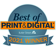 Emblem for Best of Print and Digital Award 2021 Winner