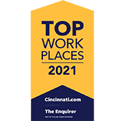 Award Logo, Prosource is an Enquirer Media Cincinnati and Northern Kentucky Top Workplace for 2021